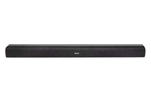 Denon DHT-S216 Soundbar for Surround Sound System, Bluetooth, with Built-in Subwoofers, Dolby Digital, DTS Decoding, Dialogue Enhancer, HDMI ARC, Wall Mountable, Music Streaming