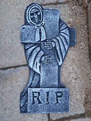 4x Halloween Foam Tombstone Realistic RIP Headstone Grave Yard Gravestones Props Graveyard Scene Setter