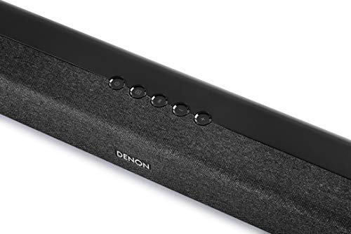 Denon DHT-S416 Soundbar with Wireless Subwoofer, Bluetooth Sound Bar for Surround Sound System, Dolby Digital 5.1, Built-In Google Chromecast, HDMI ARC, Wall Mountable, Including HDMI Cable