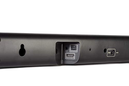 Denon DHT-S416 Soundbar with Wireless Subwoofer, Bluetooth Sound Bar for Surround Sound System, Dolby Digital 5.1, Built-In Google Chromecast, HDMI ARC, Wall Mountable, Including HDMI Cable