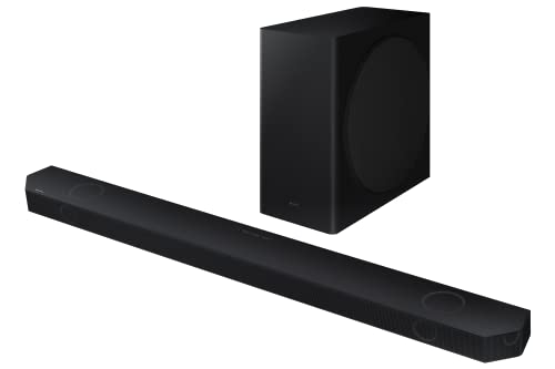 Samsung Q800C Soundbar Speaker (2023) - 11 Speaker Home Sound System With Adaptive Sound, Wireless Dolby Atmos And Wireless Subwoofer, Alexa Built In, Smart Surround Sound, Bluetooth, WiFi & Airplay