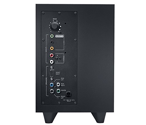 Logitech Z506 Multimedia 5.1 Speaker System, Immersive Surround Sound, 150 Watts Peak Power, Booming Bass, 3.5mm Audio & RCA Inputs, UK Plug, PC/PS4/Xbox/TV/Smartphone/Tablet