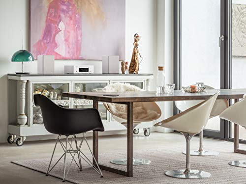 Denon CEOL-N10 Mini HiFi System with CD Player, Sound System for TV, Bluetooth, 2x Optical Input, Google Assistant / Siri / Alexa Compatible, Music Streaming, HEOS Multiroom - White