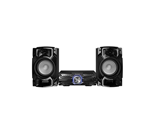 Panasonic SC-AKX520E-K 650W Wireless Megasound Hi-Fi Speaker System with Bluetooth and Karaoke,Black