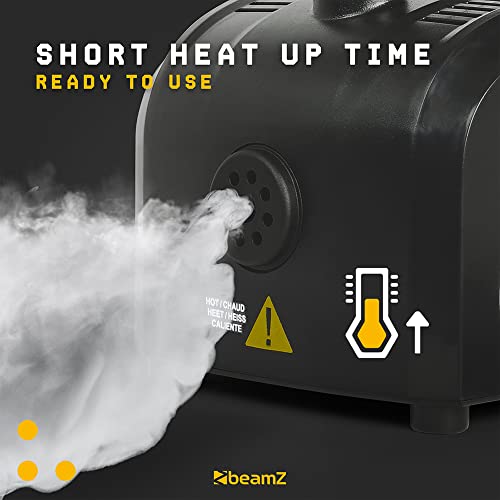 beamz Smoke Machine Fog Mist Haze Hazer Effect 250m Fluid DJ Disco Halloween PK4