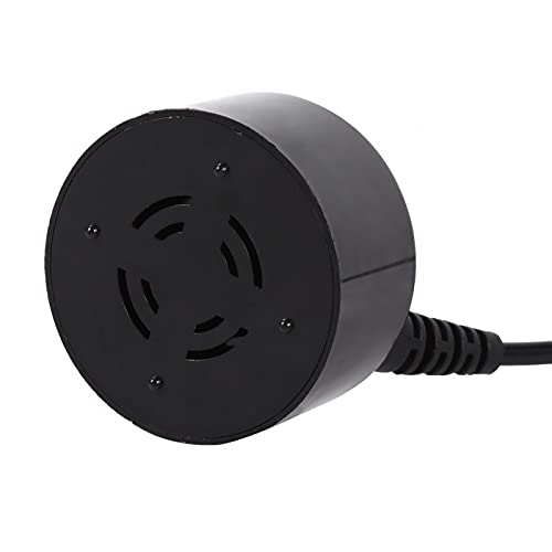 24V Color Changing 12 LED Mister Fogger Water Fountain Mini Mist Maker Pond Fog Machine Atomizer Air Humidifier Ultrasonic Mist 12 LED Perfect for Halloween