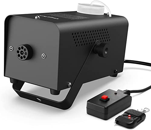 Fog Machine, Theefun Portable Wireless Remote Control Smoke Machine with High Output of 2000CFM for Disco, DJ, Party, Stage, Wedding, Halloween, Xmas