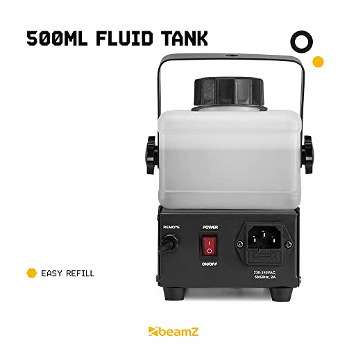 beamz RAGE 600W Smoke Machine Fog Effect & Wireless Control DJ Disco Party *2021 Model*