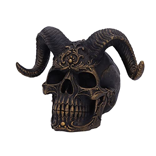 Nemesis Now Diabolus Skull, Black, 18cm