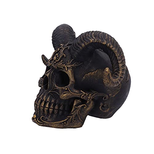 Nemesis Now Diabolus Skull, Black, 18cm