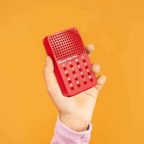 NPW Sound Effect Machine Toy for 6 Jahre to 99 Jahre- Red