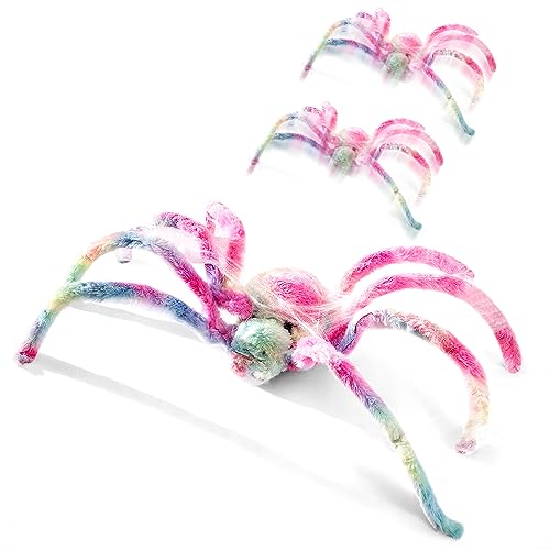 Entehaus 34'' Animatronics Crawler Spider Halloween Decorations - Sound Activated with Creepy Sound, Motion, Light Up Eyes, Haunted House Scary Decor Horror Prop for Indoor/Outdoor, Yard Lawn