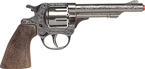 Gonher Diecast Metal 8 Ring Shot Cowboy Gun