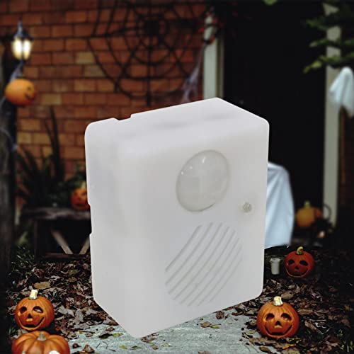Baoblaze Halloween Sound Sensor Halloween Scream Speaker Scary Sound Speaker Machine Halloween Infrared Speaker Tricky Voice Activated Props Screaming Speaker for Haunted House Theme Party
