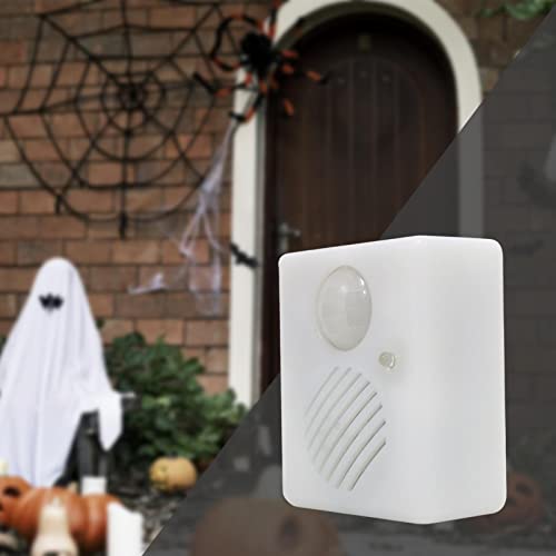 Baoblaze Halloween Sound Sensor Halloween Scream Speaker Scary Sound Speaker Machine Halloween Infrared Speaker Tricky Voice Activated Props Screaming Speaker for Haunted House Theme Party