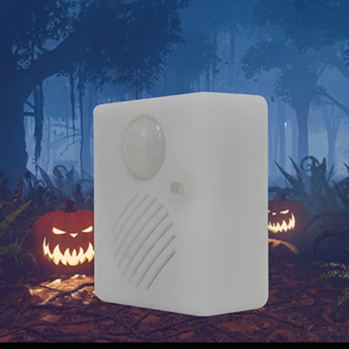 Baoblaze Halloween Sound Sensor Halloween Scream Speaker Scary Sound Speaker Machine Halloween Infrared Speaker Tricky Voice Activated Props Screaming Speaker for Haunted House Theme Party