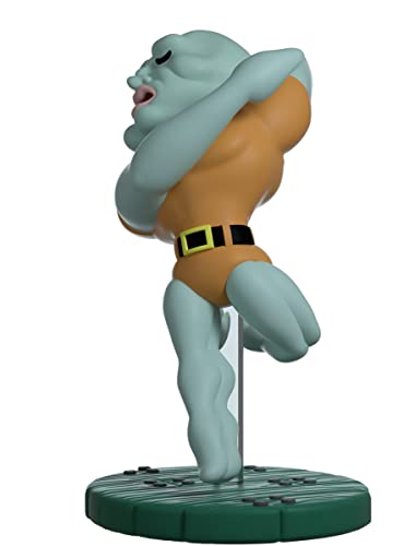 Falling Handsome Squidward, 4.7" Squidward Collectible Figure - Youtooz Spongebob Squarepants Collection Based on TV Series Spongebob Squarepants, Black