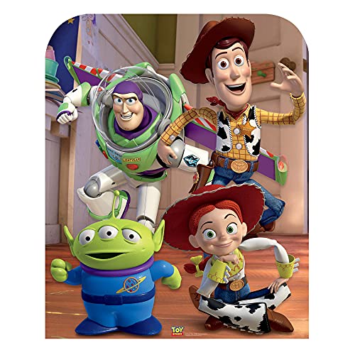 Star Cutouts Disney SC598 Toy Story Party Stand in Child Size, Multicolour