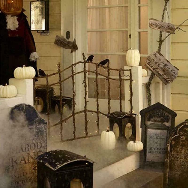 6PCS Black Lifesize Raven Movie Prop Fake Crow Halloween Hunting Decor Birds