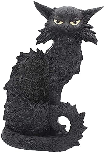 Nemesis Now Salem Witch Familiar Black Cat Figurine, 32.5cm, D4583N9