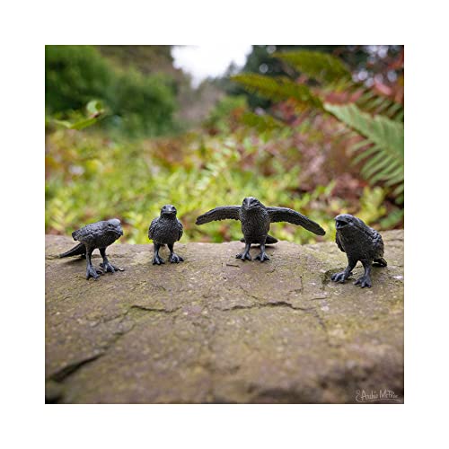 Archie McPhee Murder of Crows Figures - Set of 4