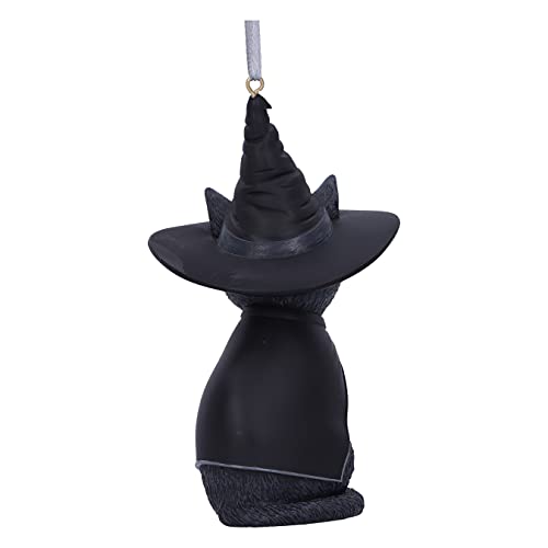 Nemesis Now Cult Cuties Purrah Hanging Ornament, Black, 11.5cm