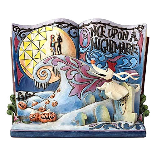 Disney Resin 4057953 Traditions Once Upon A Nightmare Storybook Figurine