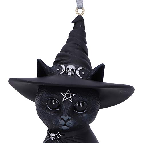 Nemesis Now Cult Cuties Purrah Hanging Ornament, Black, 11.5cm