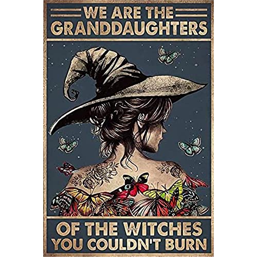 Witch Diamond Painting Art Kits for Adults and Kids,Inspirational Quotes Diamond Art Painting Witch Kits,Motivational Crystal Diamond Painting Art Kits for Gift and Home Wall Decor 30x40cm