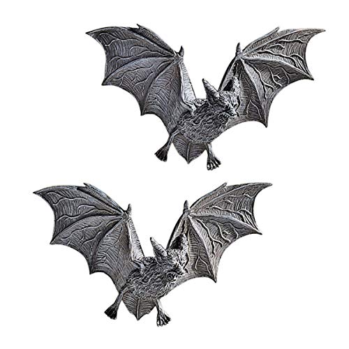 Design Toscano PD0054 the Vampire Bats of Castle Barbarosa Wall Sculptures - Set of 2