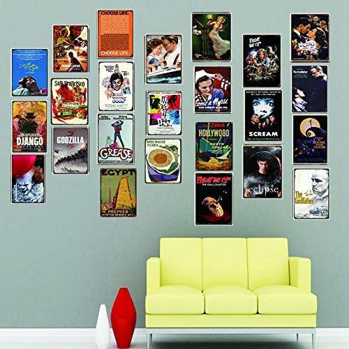 TOCMANE in A World Full of Princesses Be A Witch Halloween Metal Tin Poster Indoor & Outdoor Home Bar Coffee Kitchen Wall Decor Halloween Painting Metal Plate 8x12 inch