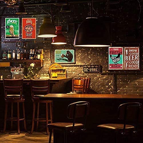 TOCMANE in A World Full of Princesses Be A Witch Halloween Metal Tin Poster Indoor & Outdoor Home Bar Coffee Kitchen Wall Decor Halloween Painting Metal Plate 8x12 inch