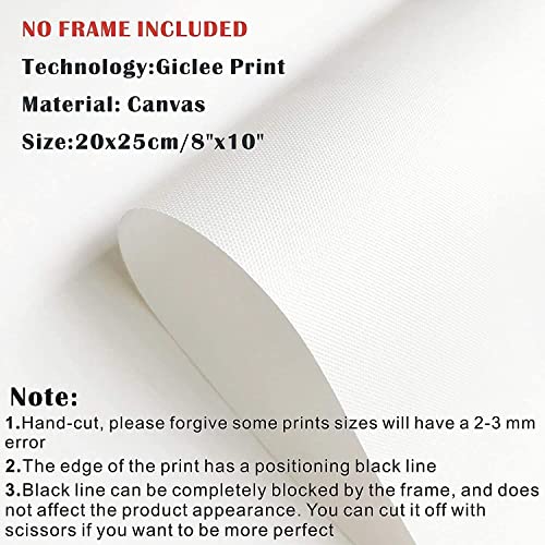 HPNIUB Halloween Art Prints,Halloween Decoration,Halloween Quotes Wall Art Set of 4 (8”X10”,Frameless),Halloween Canvas Poster for Living Room,Ghost Skull Pumpkin Picutres for Bedroom Nursery Party