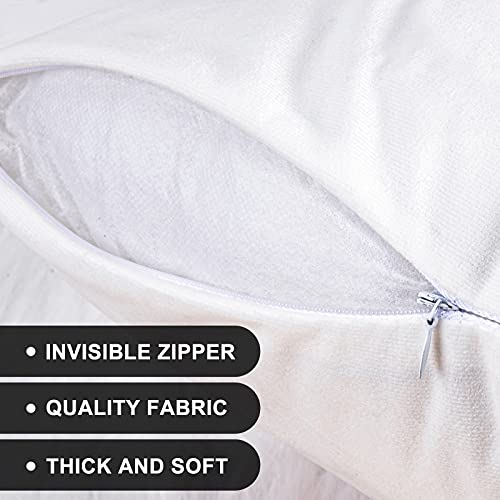 Whaline Hello Autumn Pillow Covers Pink Pumpkin Throw Cushion Cover Autumn Harvest Pillow Case Cushion Case for Fall Thanksgiving Sofa Couch Bedroom Home Office Decor, 18" x 18", 4Pcs