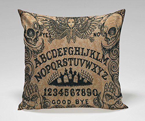 DSL&HXY B Lyster shop Ouija Board Horror Movie PPL068 Cotton & Polyester Soft Zippered Cushion Throw Case Pillow Case Cover