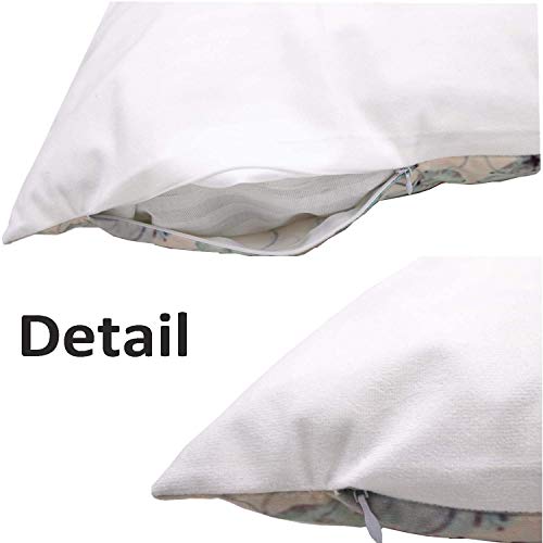 Set of 4 Halloween Pillow Covers Themed Party Pillow Case Cushion Covers Linen Home Decorations(Style A, One size)