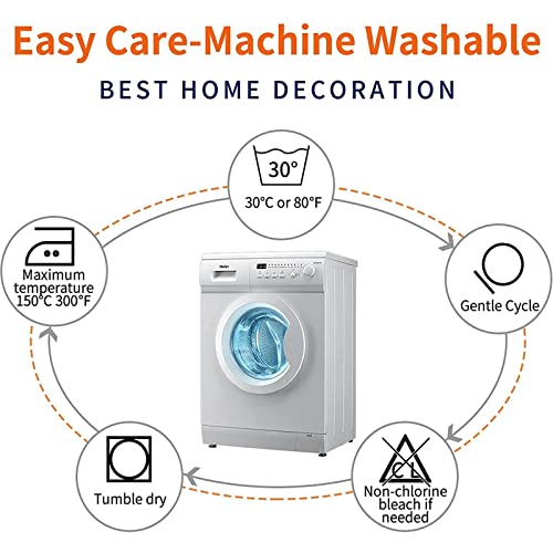 Tucocoo Bohemia Throw Pillow Covers Set of 4 Cosmic Moon Phases Pillow Covers 18x18inch Sun Moth Snake Square Pillow Case Outdoor Modern Cushion Covers Decorative for Couch Sofa Living Room Gift