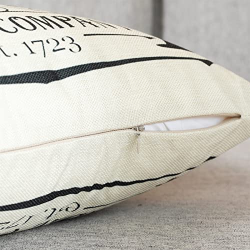 Hocus Pocus Halloween Cushion Covers 45x45 cm Pack of 4 Halloween Decorations Farmhouse Decorative Pillow Cases for Outdoor Indoor Décor