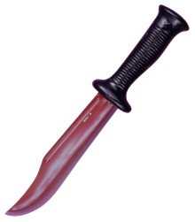 Novelty Unisex Mens Ladies Halloween Bloody Blade Scream 4 Knife Accessory for Fancy Dress Accessory