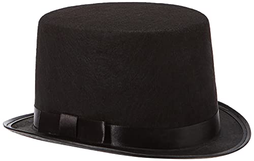 Smiffy's Kids Top Hat, Black