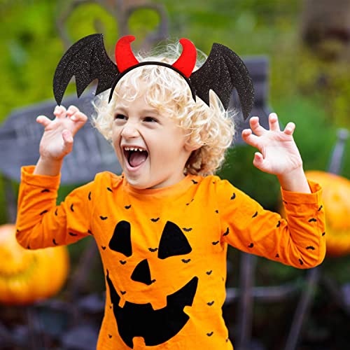 DERAYEE 6 PCS Halloween Headbands, Halloween Costume Cosplay Headbands Halloween Fancy Dress Prop for Party Supplies