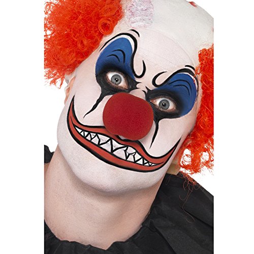 Smiffys Make-Up Sticks - Red, Yellow, Blue, Black and White