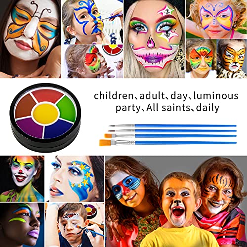 Special Effects Halloween Makeup Set,Afflano Nose & Scar Wax 60g+Coagulated Blood+Stipple Sponge*3+Wax Spatula+Skin Wax Extension Oil,Festival Stage Theatrical Wound Modeling Scar-For Adult/Kid-13 Kit