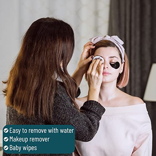 ICY LDN 3 x Large Face & Body Paint Pots Set Red, White, Black, Halloween Makeup, Skull, Zombie, Vampire, Stage Makeup, Halloween Special Effects Makeup for Cosplay FX Makeup Vegan Friendly