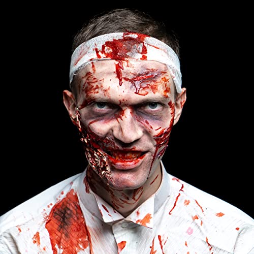 Mysense Liquid Latex SFX Makeup,Halloween Moster Zombie Special Effects Makeup For Scar Cut Wound Peeling Skin Wrinkes Stipples Burns Blisters,Light Flesh(Nude),60ml