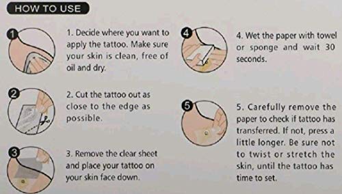 RMCtrends [Pack of 15 sheets] HD Ultra Realistic Halloween Tattoos Fancy Dress Party Costume Makeup Temporary Tattoos Stickers Decoration Fake Wounds Scars and Stitches Make Up x15 Tattoo Sheets