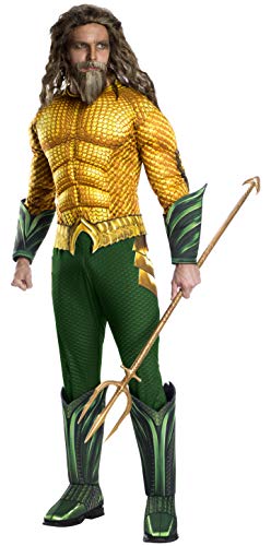 Rubie's Official DC Aquaman The Movie, Adult Deluxe Costume - Size Standard/Medium