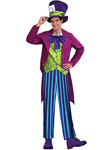amscan 9904685 Mad Hatter Costume Set, Adult Standard Size