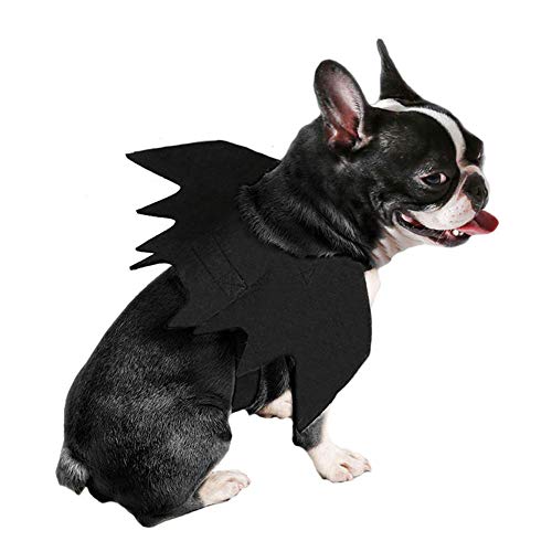 Halloween Pets Costume Dcecorations for Puppy Cat Dogs Hats Bat Wings (Small Bat Wings(suit for cats,small dogs))