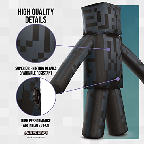 DISGUISE 105119 Enderman Inflatable, Costume, Black, Childrens Size